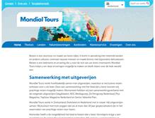 Tablet Screenshot of mondial-tours.nl
